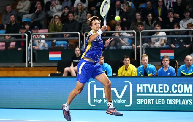 Катастрофа для Украины: сборная по теннису провалила первый день Кубка Дэвиса