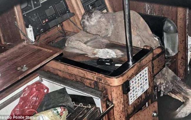 В океане нашли яхту с мумией на борту