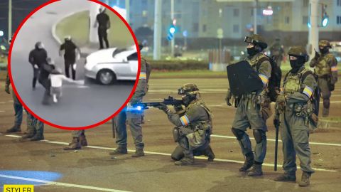 В Беларуси ОМОНовцы зверски избили пенсионера: беспредел попал на видео