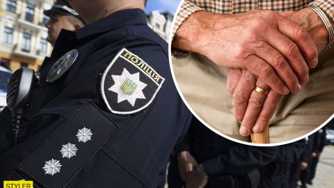 Дідусь з Рівного викликав "копів", бо не мав грошей на їжу: діти кинули напризволяще