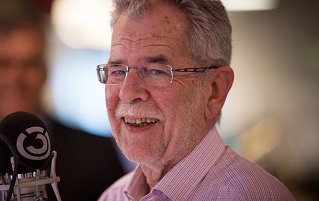 В Австрії президентом став екс-глава "зелених" Ван дер Беллен