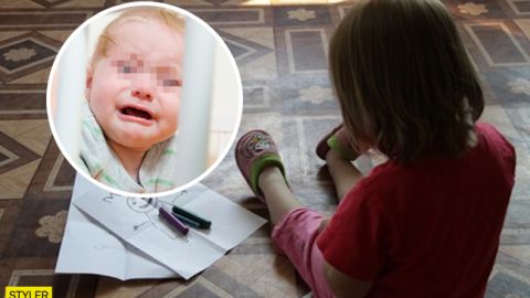 Горе-мать оставила детей без присмотра: полицейский спас младенца от смерти