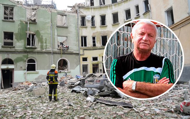 Российская ракета во Львове уничтожила квартиру известного футболиста и тренера