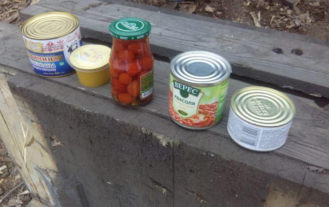 Полк "Киев" передал Авакову привет и сухпаек из зоны АТО