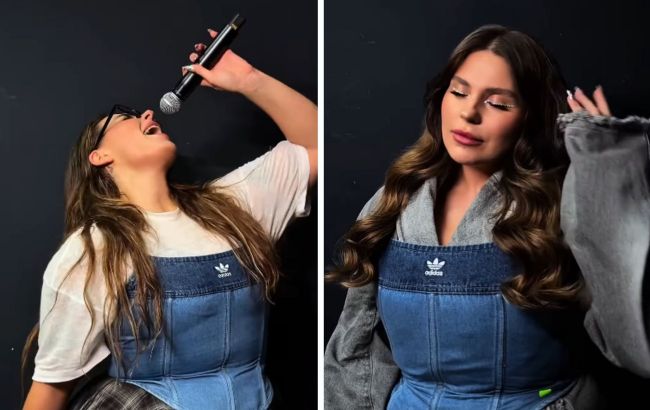 Як носити денім восени: модні поєднання солістки KAZKA, які захочеться повторити  (фото)