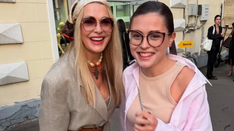 Ольга Сумская с младшей дочерью покорили осенними образами (фото)