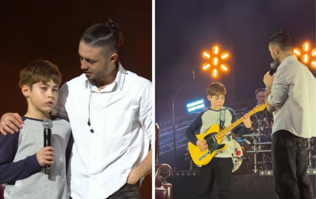 "Антитіла" осуществили мечту юного гитариста прямо на сцене: трогательное видео