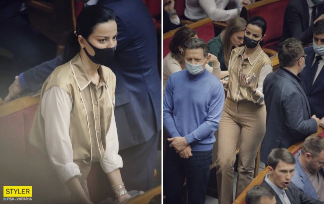 Нардеп розгнівала мережу дорогими речами: прийшла в Раду обговорювати законопроєкт "про олігархів"