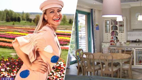 Зірка українського ТБ вперше показала свій розкішний будинок з дорогим гардеробом (відео)