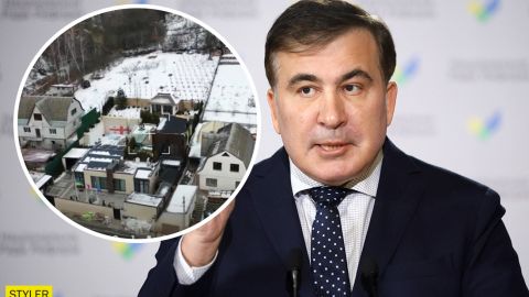 Журналисты показали дом Саакашвили под Киевом: 18 соток и известные соседи