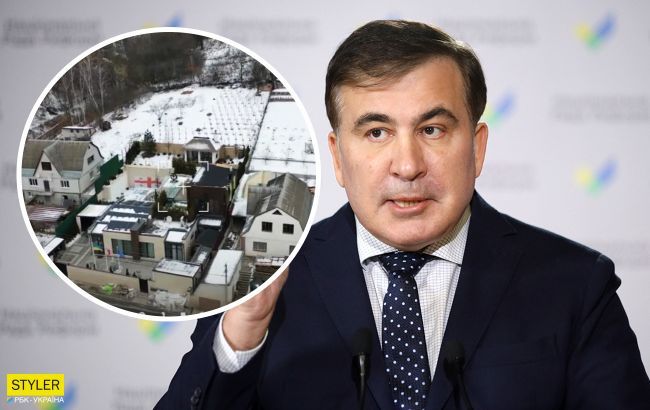 Журналисты показали дом Саакашвили под Киевом: 18 соток и известные соседи