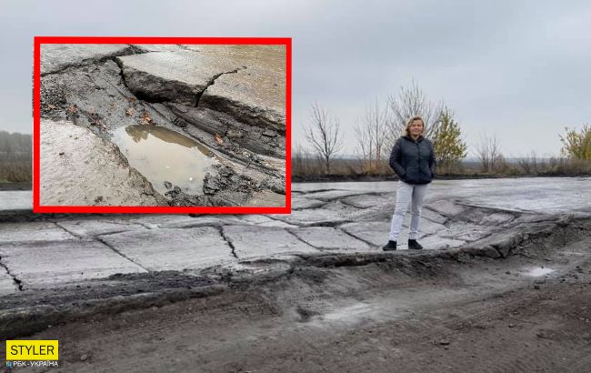 Плити ворушаться ніби живі: українців шокувала траса міжнародного значення