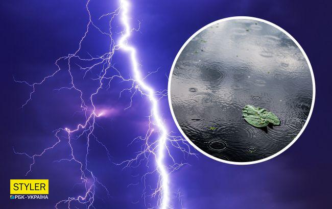 Похолодание и ливни с градом: где в Украине сильно испортится погода