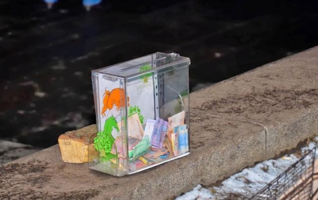 Охота за милостыней: Киевский вор украл ящик для пожертвований