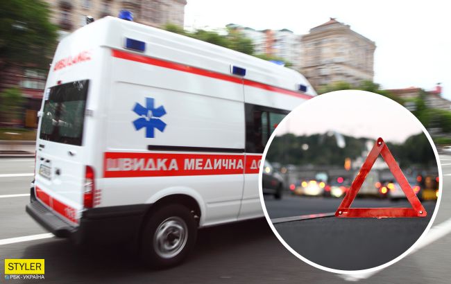 У Києві водій влаштував моторошну ДТП зі "швидкою": відео прояснило багато чого