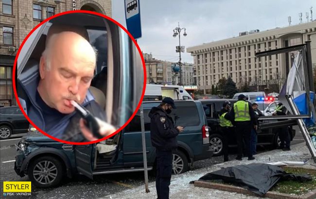 З'явилося відео з винуватцем страшної ДТП на Майдані: виявився тверезим