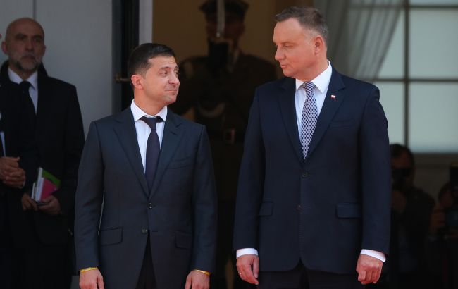 Військові поставки і статус кандидата в ЄС: Зеленський провів переговори з Дудою