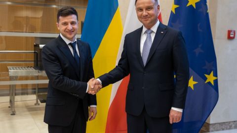 Президент Польщі запросив Зеленського відвідати Варшаву