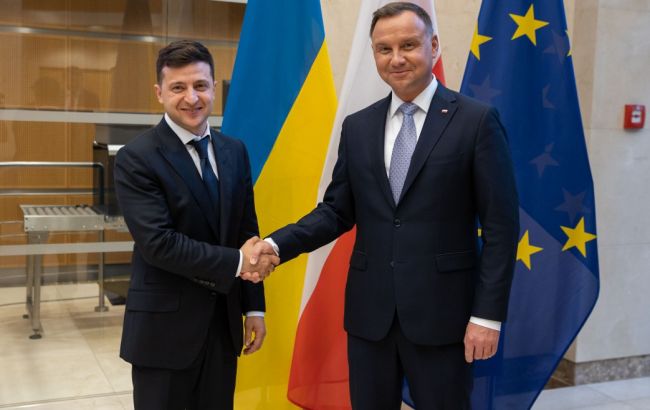 Президент Польши пригласил Зеленского посетить Варшаву