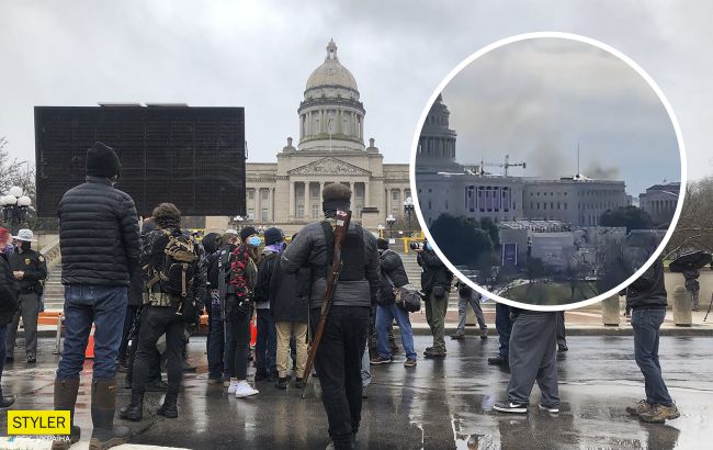 Бездомные сорвали репетицию инаугурации Байдена в Капитолии