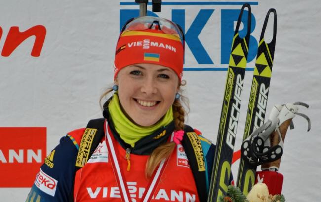 Украинская биатлонистка пришла третьей на гонке в Норвегии