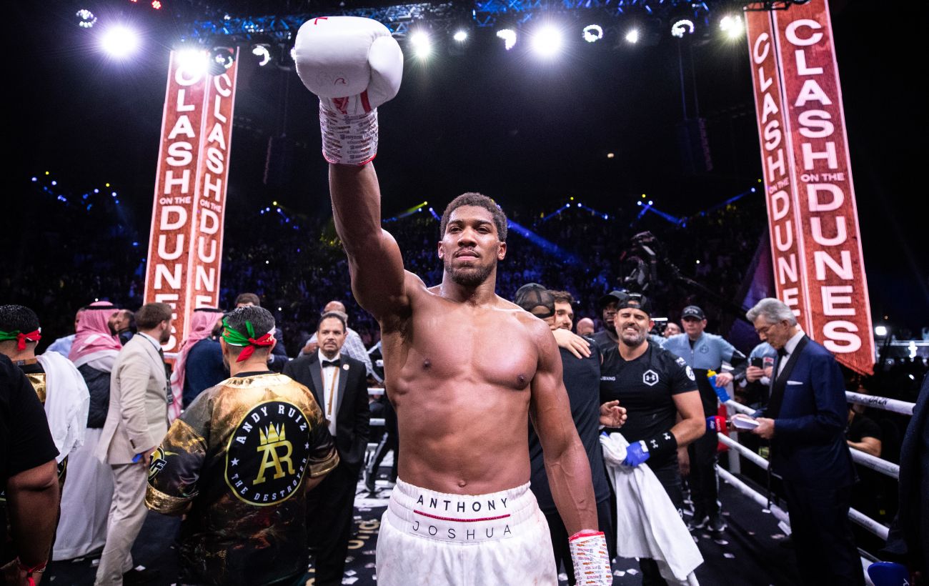 Энтони Джошуа публично вызвал на бой Тайсона Фьюри после победы над Джейком Полом