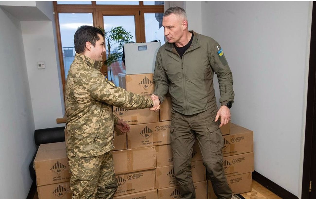 Кличко передав чергову партію допомоги 5 ОШБр від меценатів: що отримали військові