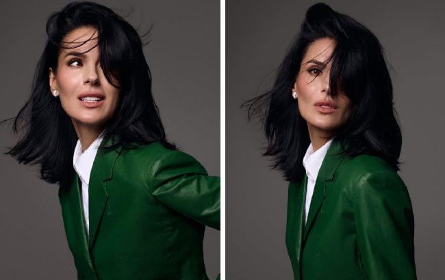 Кожаный пиджак и брюки: Маша Ефросинина показала стильный образ для холодного лета