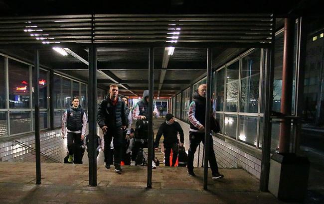 Футболісти "Локомотива" їхали на матч Ліги Європи на метро