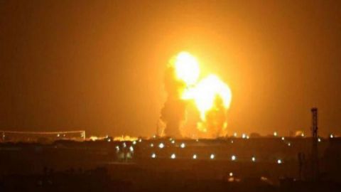 Военная база в пригороде Багдада подверглась ракетному обстрелу