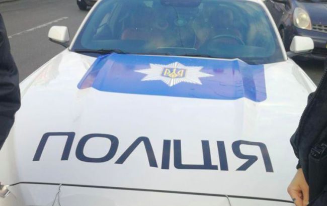 В Киеве задержали поддельный патрульный автомобиль с фейковым полицейским