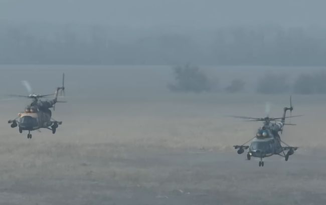 ЗСУ показали, як працює армійська авіація на Авдіївському напрямку: унікальні кадри