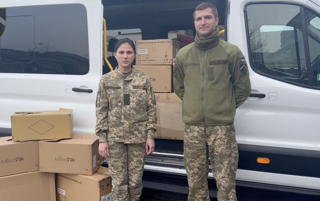Военные-связи поблагодарили киевлян за помощь: позволила повысить эффективность управления войсками