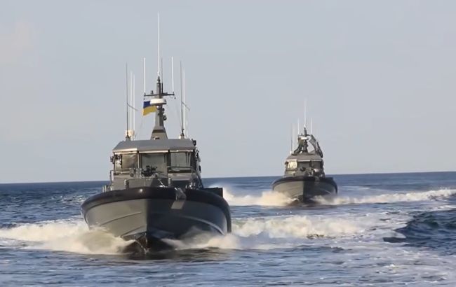 Украинские ВМС показали на видео новые патрульные катера, переданные Эстонией