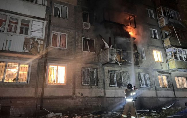 Падіння уламків БПЛА на Солом'янці в Києві: постраждали 9 людей, серед них дитина