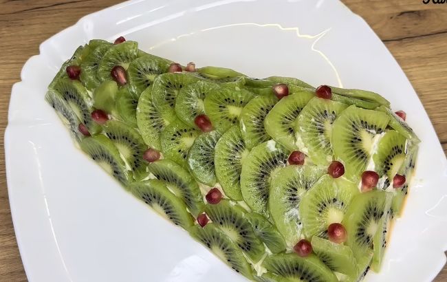 Настоящий хит стола! Готовим новогодний салат-елочку: очень простой рецепт