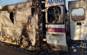 Загинули медики, є поранений: росіяни прицільно вдарили по "швидкій" на Харківщині