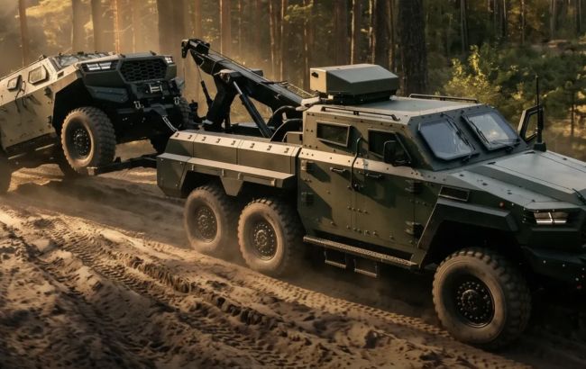 Міноборони дозволило застосування тягача INGUAR-4, який витягує бронемобілі