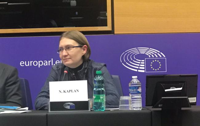 Сестра Сенцова поблагодарила Европарламент от его имени