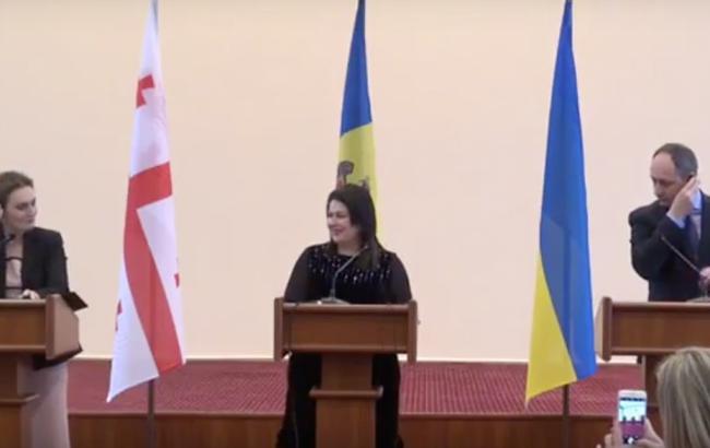 Україна, Грузія та Молдова домовились спільно вирішувати територіальні проблеми
