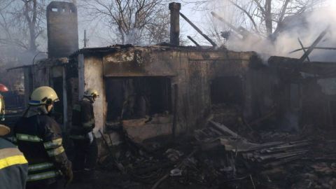 В Дніпропетровській обл. в пожежі загинуло 3 людини