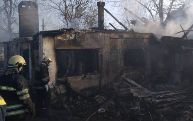 В Днепропетровской обл. в пожаре погибло 3 человека