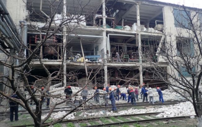 В Луганской обл. на заводе произошел взрыв, есть погибший