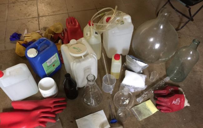 В Киевской области правоохранители ликвидировали нарколабораторию