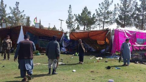 В Афганистане во время городского праздника произошел двойной взрыв