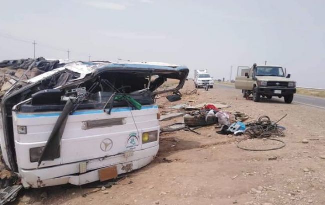В Ираке подорвали автобус с военными, есть погибшие