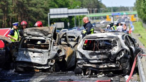У Польщі на автомагістралі зіткнулось 7 автомобілів, є загиблі