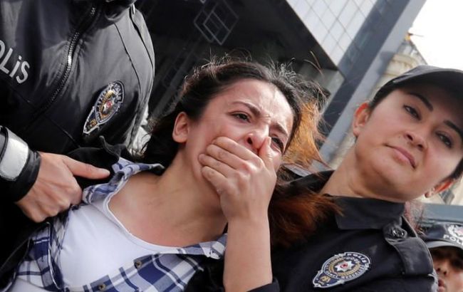 В Турции на демонстрации задержали более 120 человек