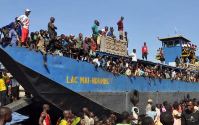 У Демократичній Республіці Конго затонуло судно з понад 200 пасажирами