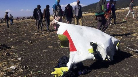 При крушении самолета в Эфиопии погибло 12 сотрудников ООН, - AFP